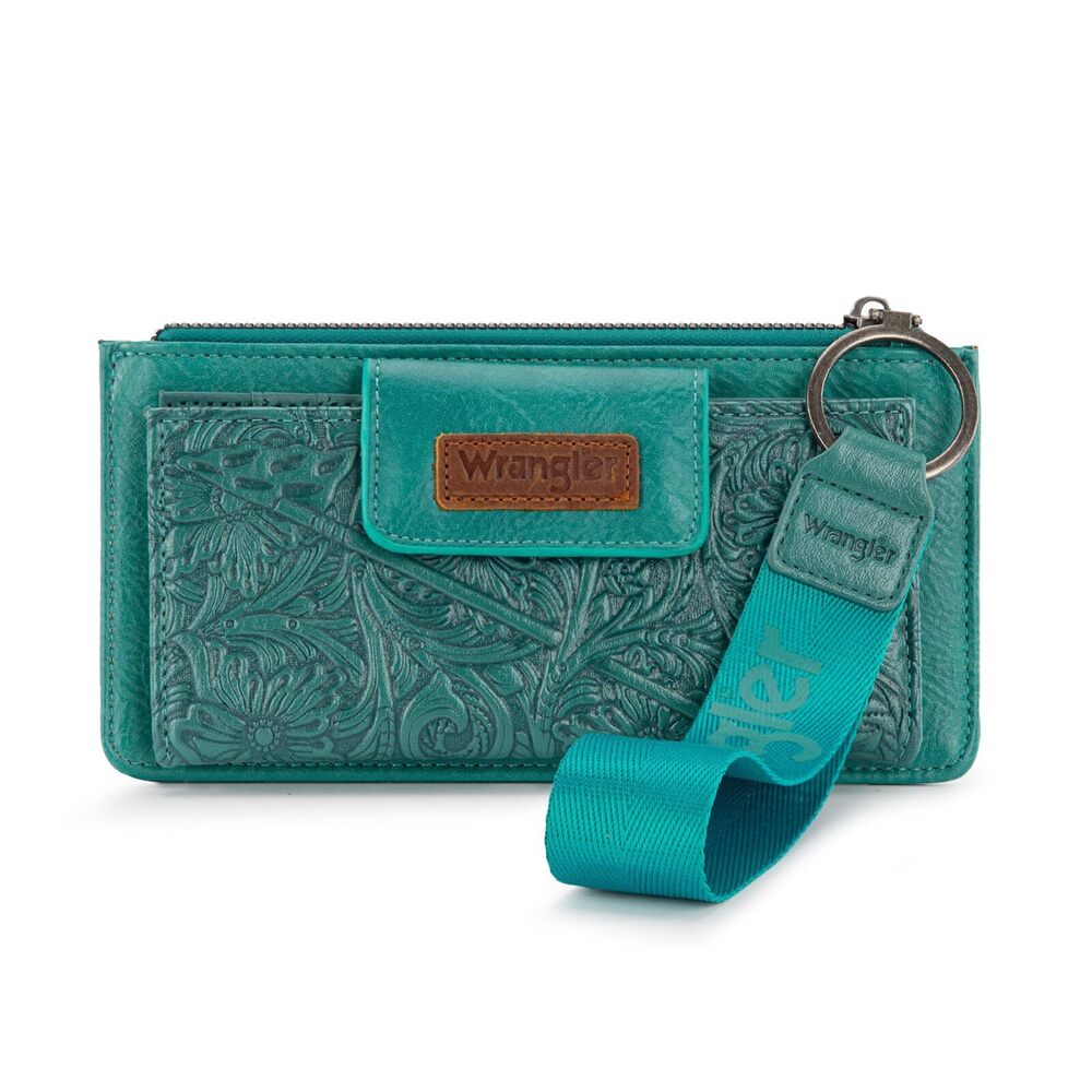 9137 X Wrangler Wristlet Wallets Western Tooling Bifold Wallet Rfid